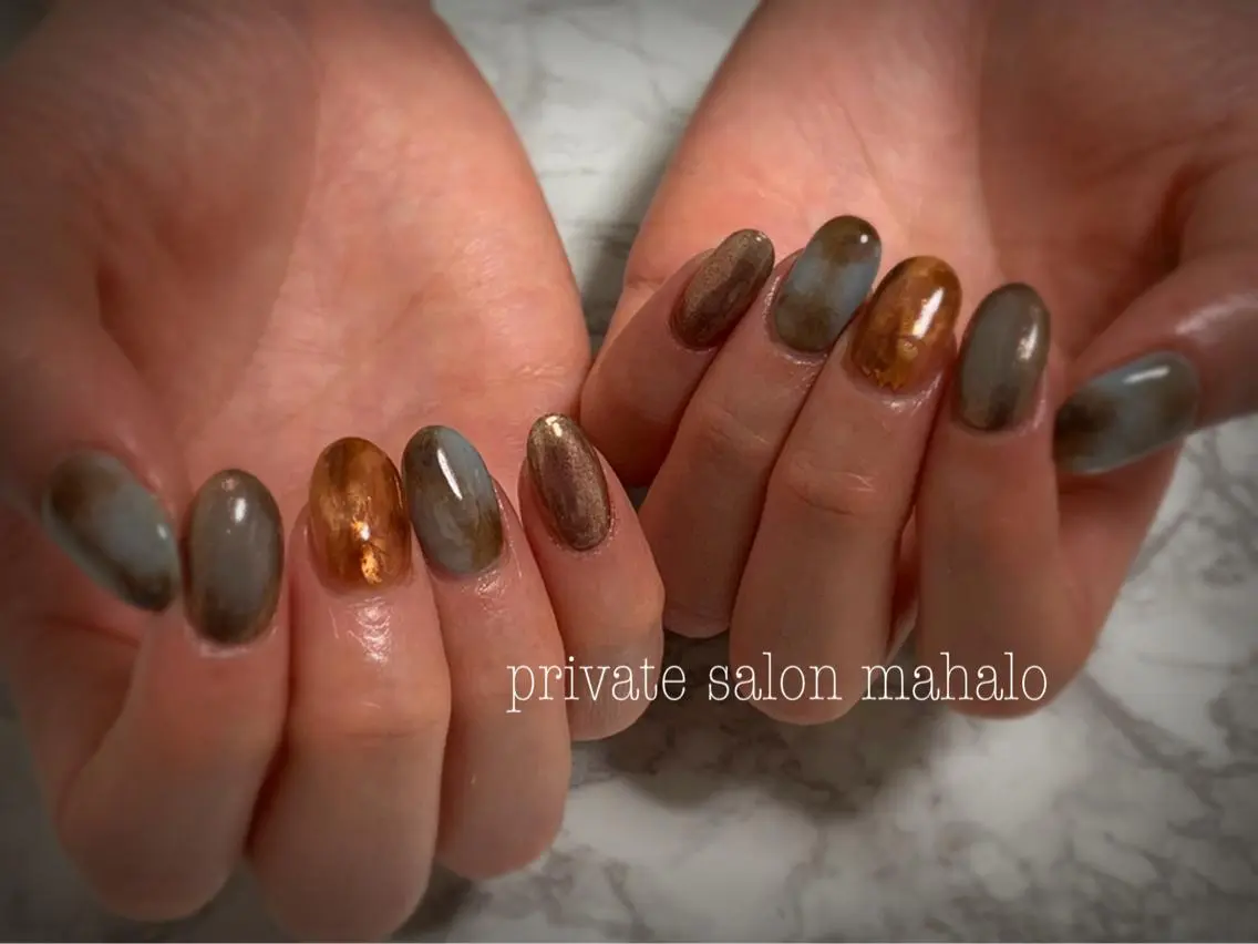 ネイル ニュアンスネイル 💎JADE💎 安田沙也香のネイルデザイン