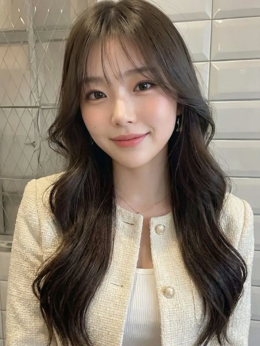ロング ☁️透明感カラー× レイヤー ☁️ノアのヘアスタイル