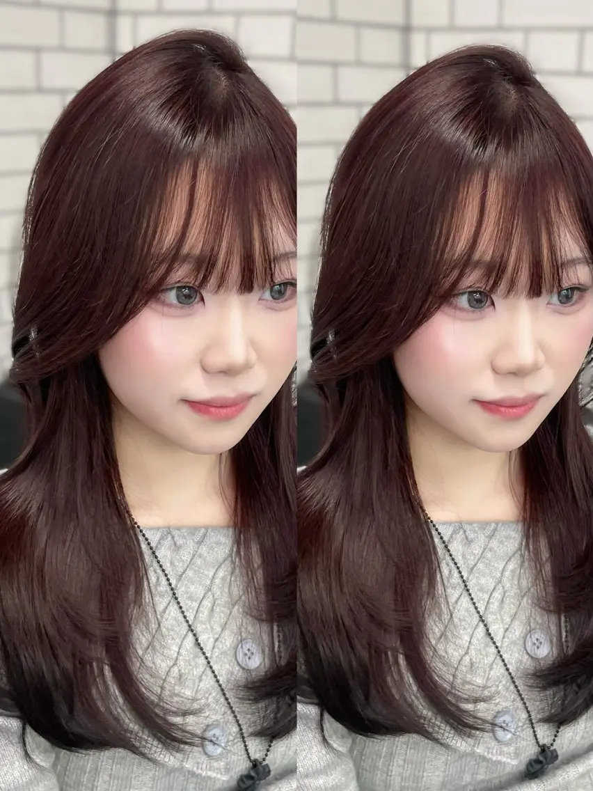 ロング RAIRA 福岡韓国ヘア‧₊˚✧のヘアスタイル