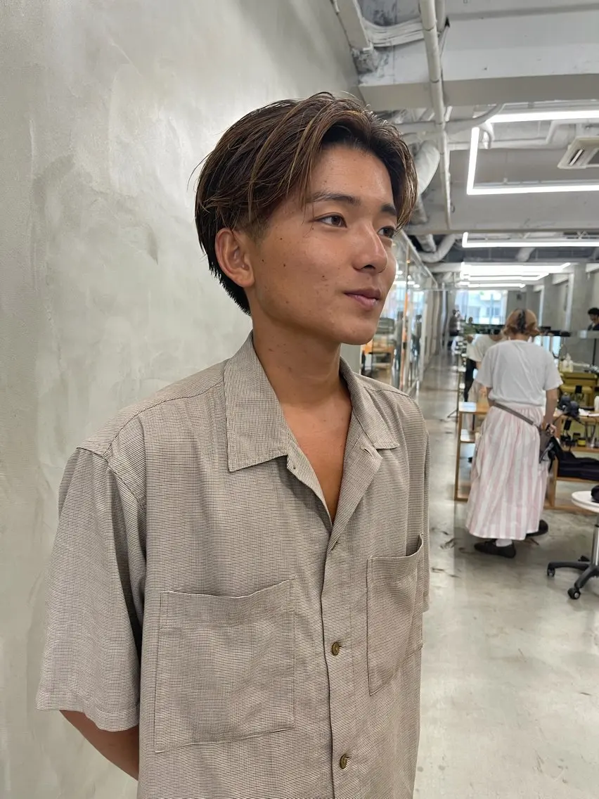 メンズ カット メンズカット パーマ[佐橋]のヘアスタイル