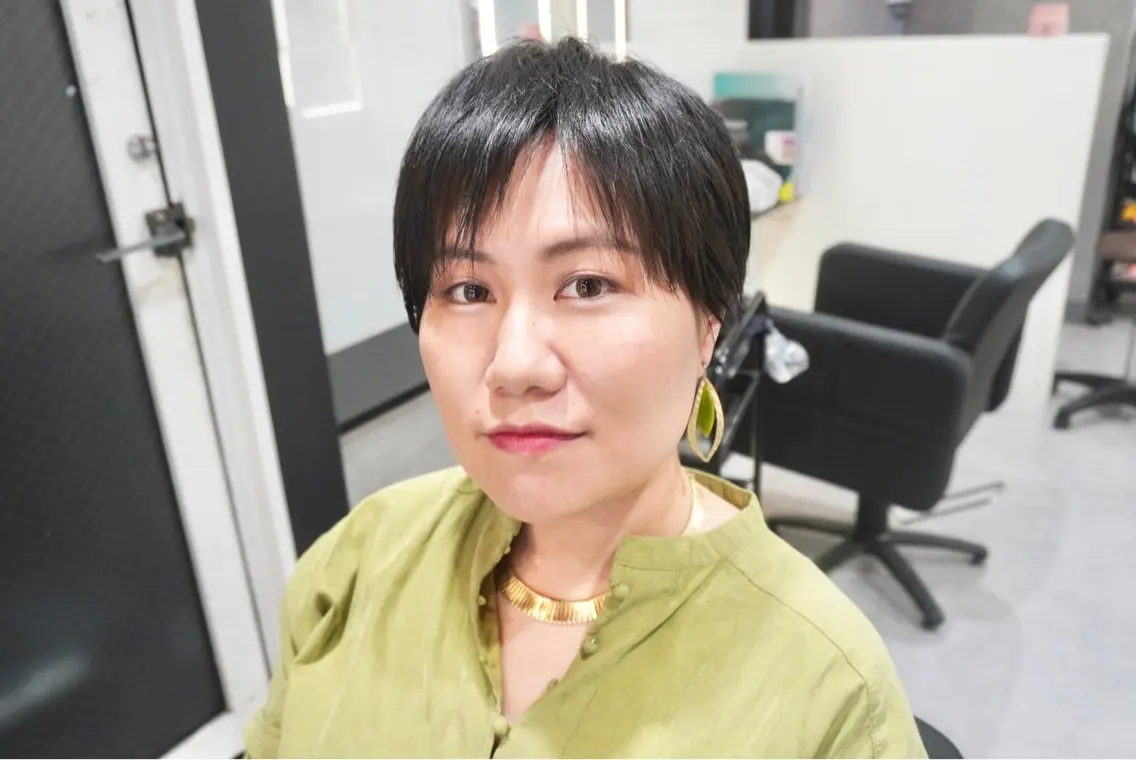 ショート ショートヘア ミヤザキ ユタカのヘアスタイル