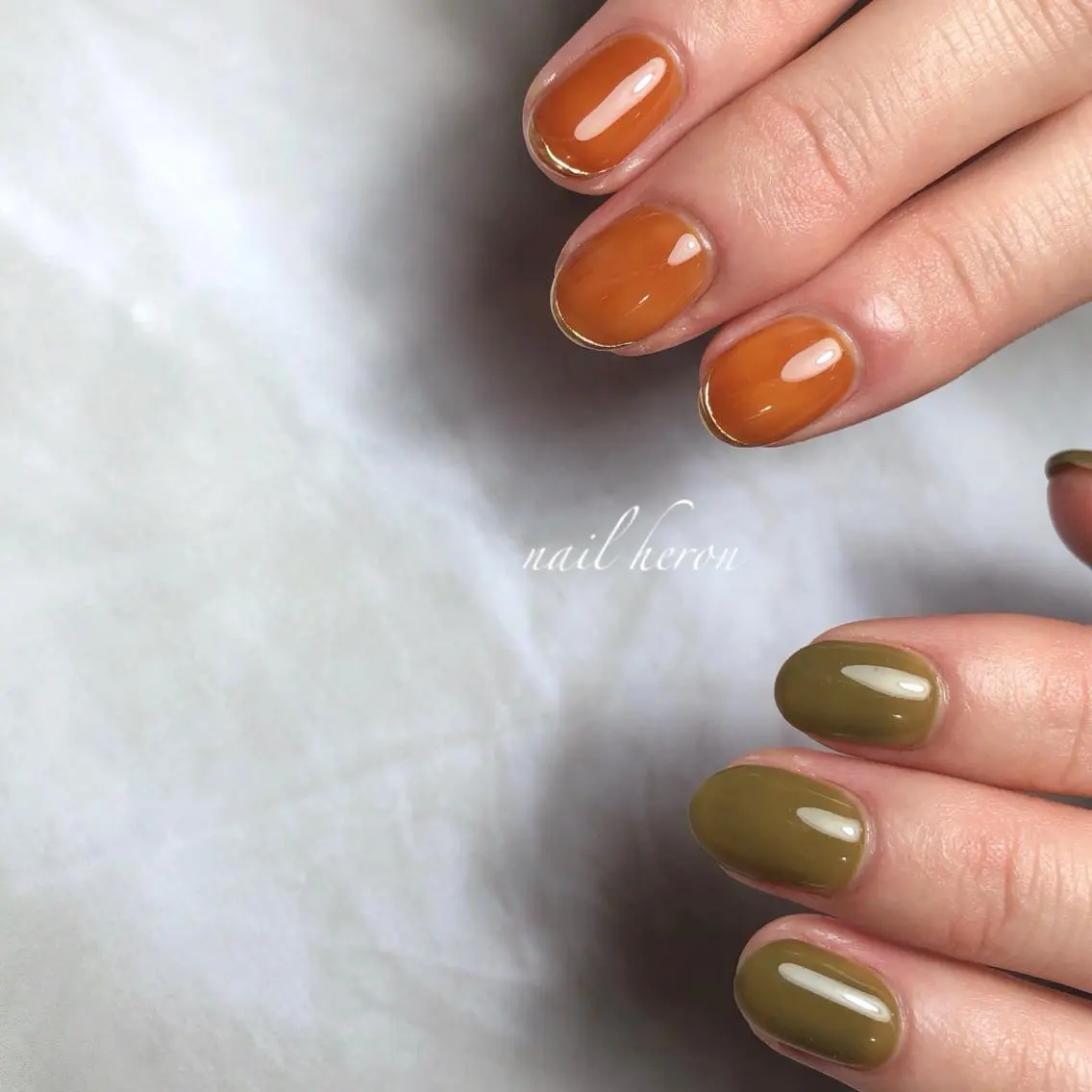 ネイル ハンドネイル saki_ nail heronのネイルデザイン