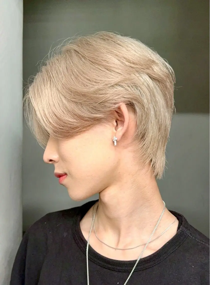 カラー メンズ ヘアカラー 🌟ブリーチカラ ー🌟 Tamakiのヘアスタイル