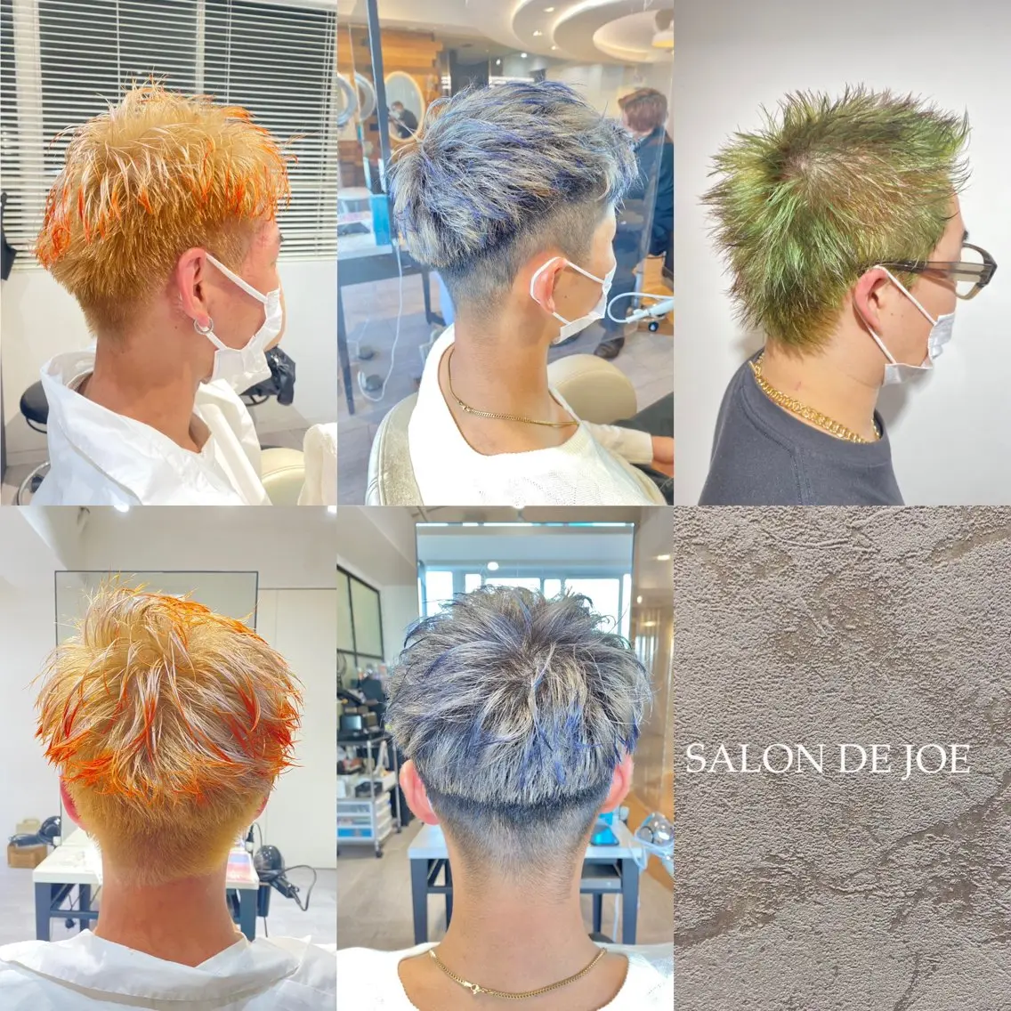 ✂️メンズカット+ダブルカラー『ケアブリーチ+イルミナカラー+aujua1step』の写真