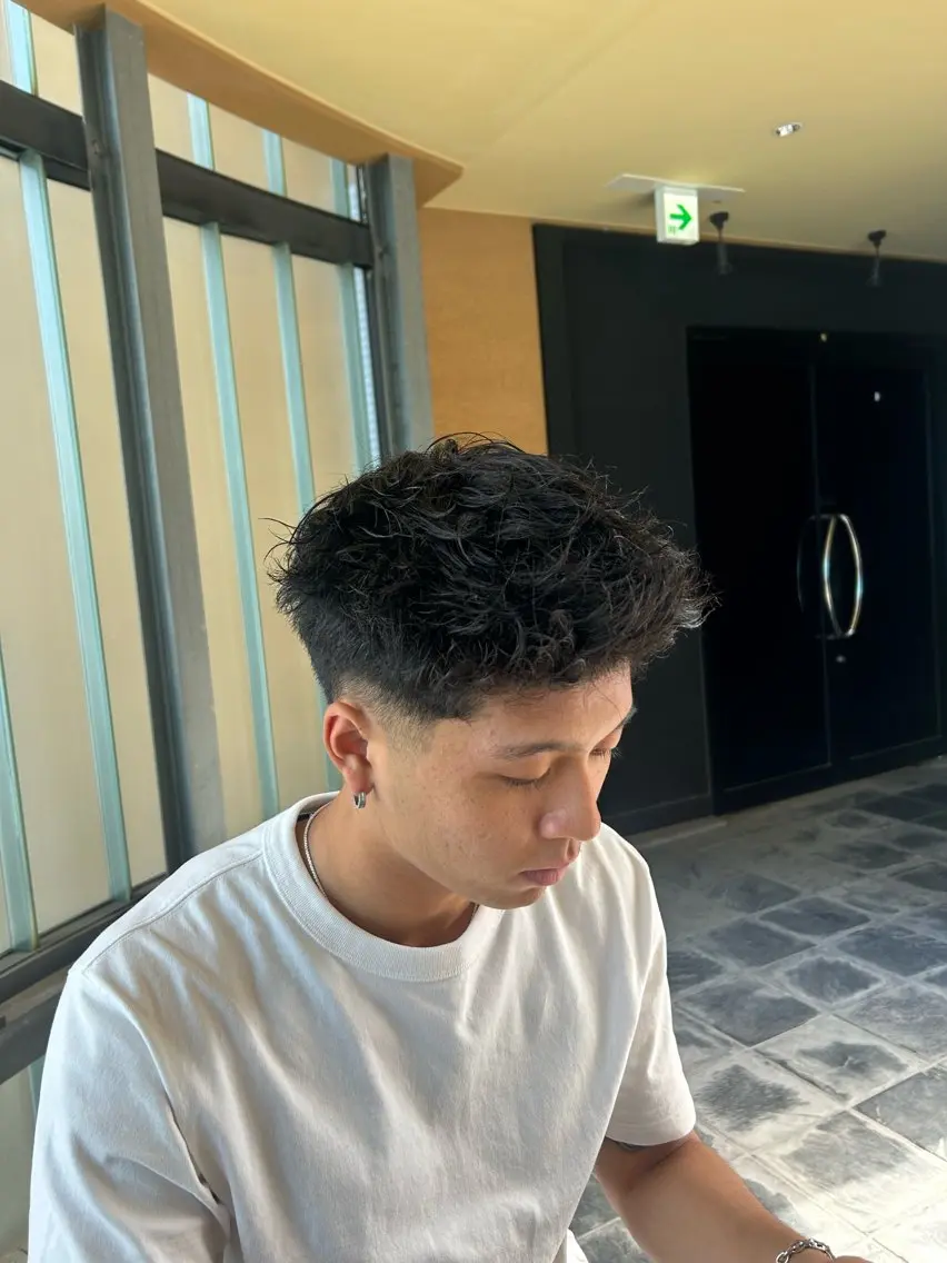 ショート メンズ 迫田 頼人のヘアスタイル