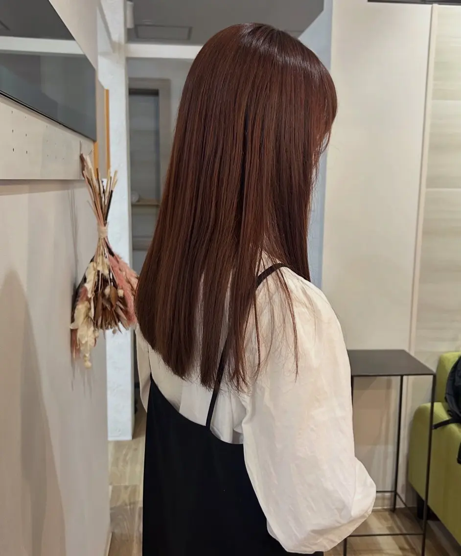 𓅸毛先カット+シングルカラー𓅸【Jr.スタイル限定価格¥8,250】（ショート/ボブ不可）の写真