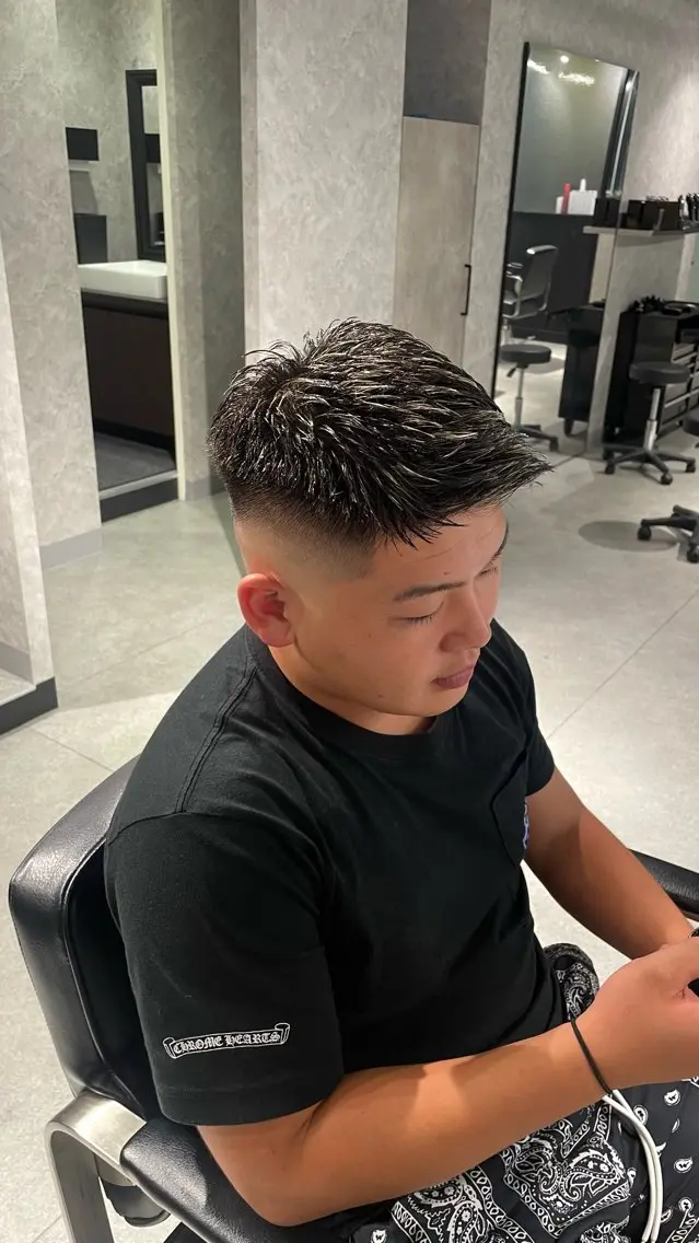 ショート メンズ 野髙 昂大のヘアスタイル