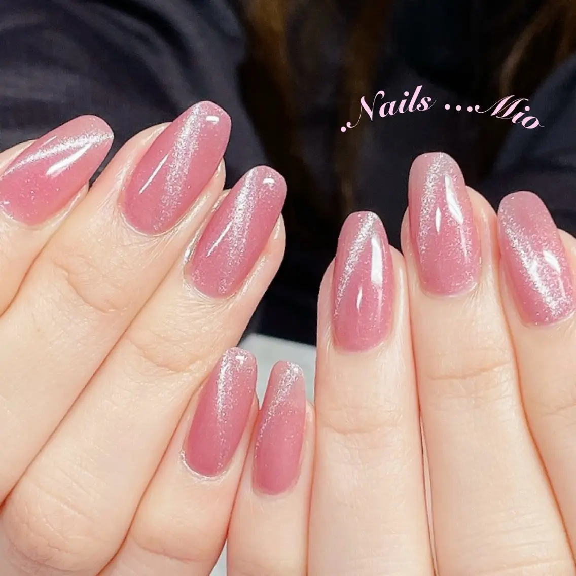 ネイル アートネイル ジェルネイル マグネットネイル .Nails Mio 赤羽西ネイルサロンのネイルデザイン