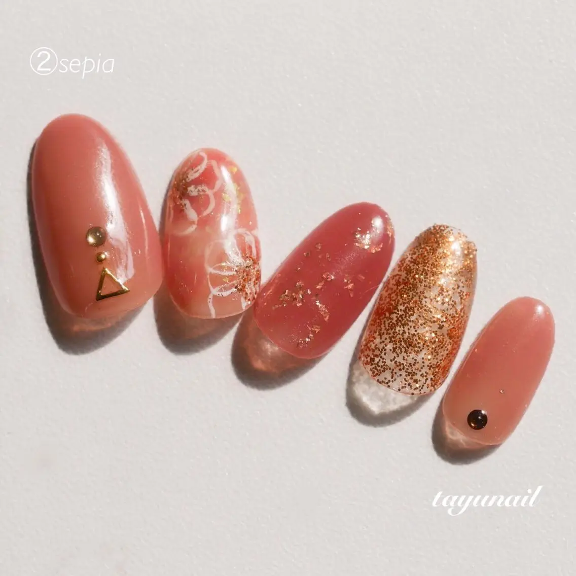 ネイル アートネイル ブルー フットネイル ジェルネイル パラジェル ネイルサロン 【たゆnail】のネイルデザイン
