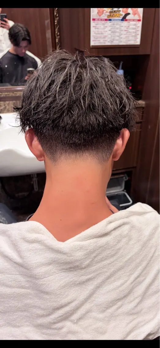 ショート 勝田 隼斗のヘアスタイル