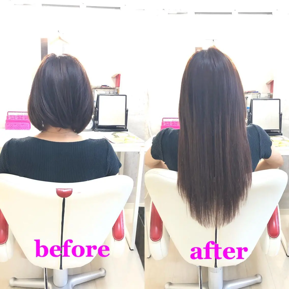 ロング エクステ 🌸ドレスアップ 心斎橋店🌸のヘアスタイル
