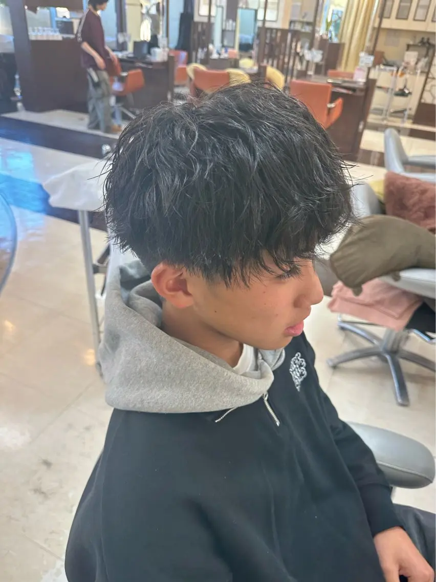 ショート パーマ メンズ 毎月230人担当/ メンズヘア/清和武虎のヘアスタイル