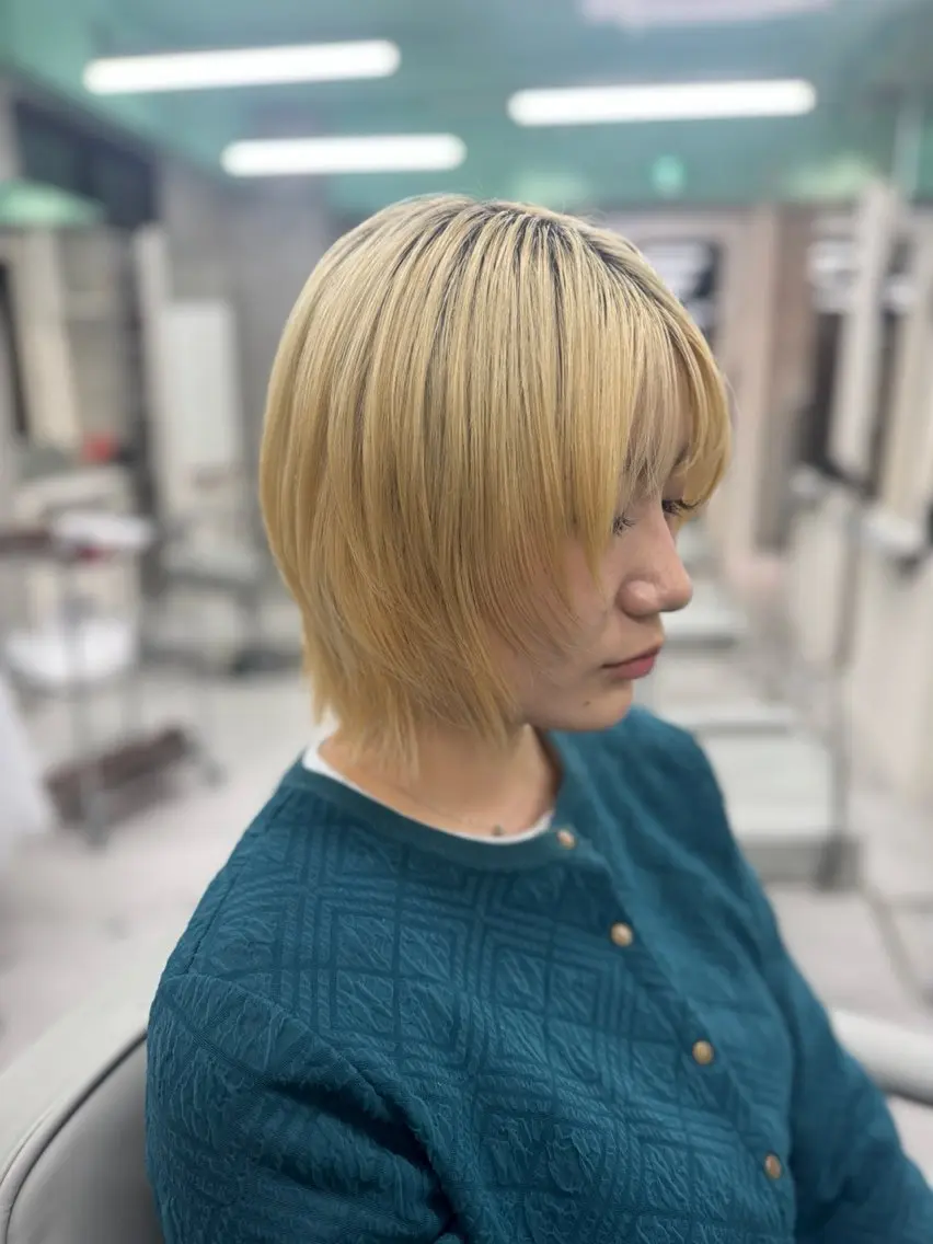 ショート ショートボブ ショートレイヤー ボブ レイヤーカット ショートヘア カットモデル募集✂️ /栄/Sayakaのヘアスタイル