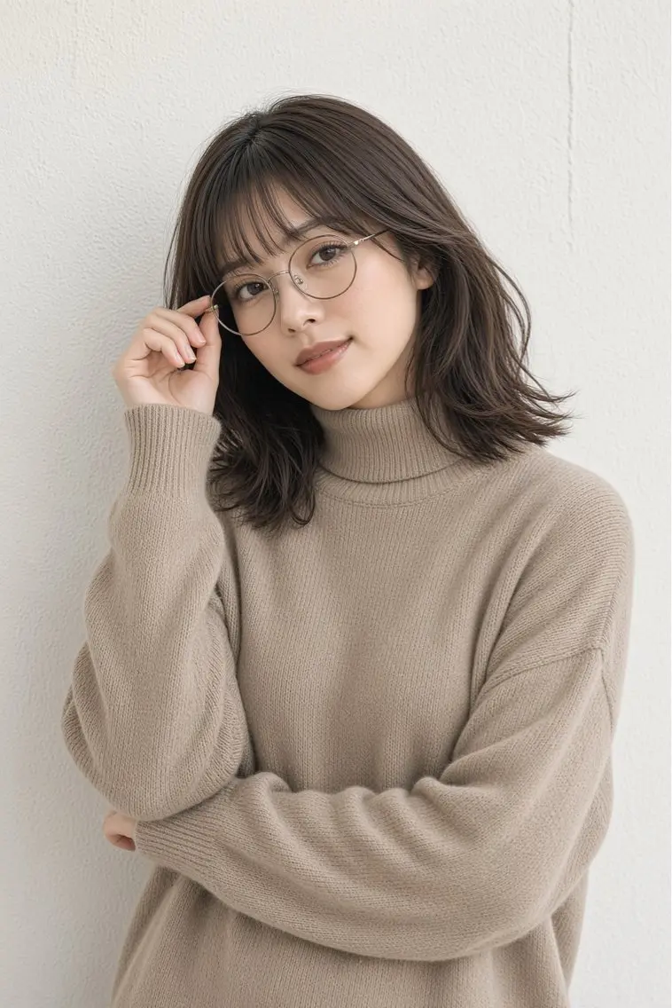 ミディアム カット ヘッドスパ 石沢 知康のヘアスタイル