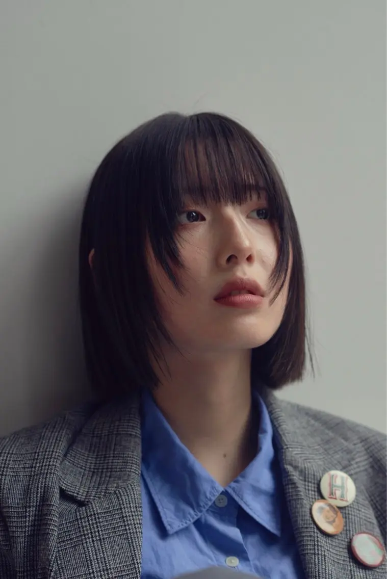 ショート ボブ 顔まわりレイヤー レイヤーカット カット ヘアカラー トリートメント 野田 カレンのヘアスタイル
