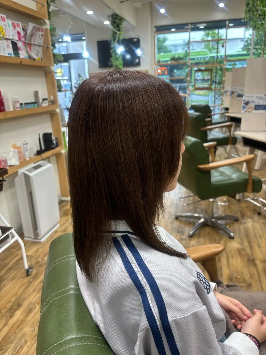 セミロング 🫧K+plus🫧 菅原しほ🫧のヘアスタイル