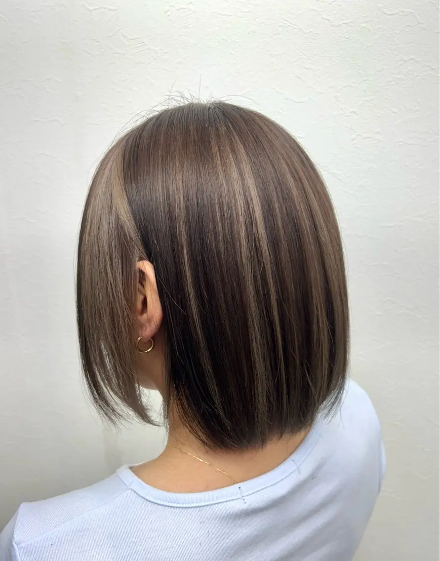カラー 最高級エクステ /羽エクステ白石宇由のヘアスタイル