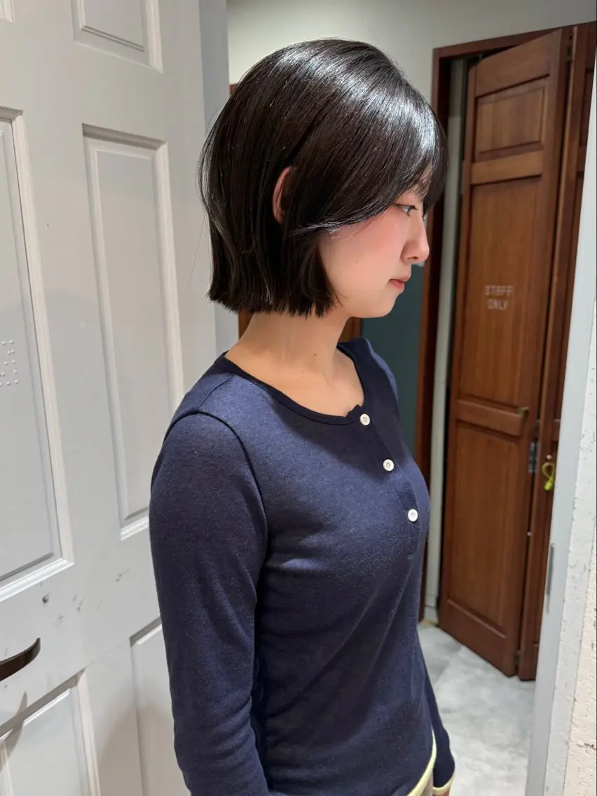 ショート カラー 透明感カラー カット ヘアカラー トリートメント mai / linoah˚✧のヘアスタイル