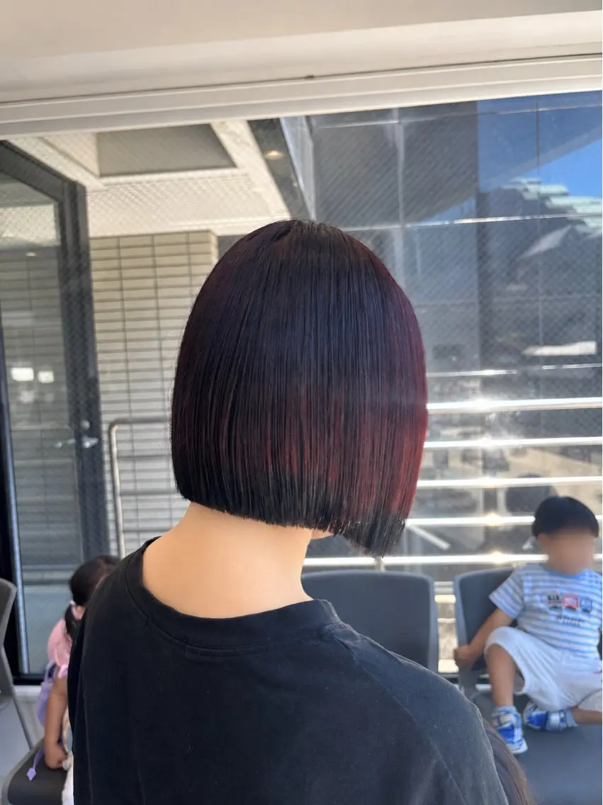 カラー 浦川 麗美のヘアスタイル