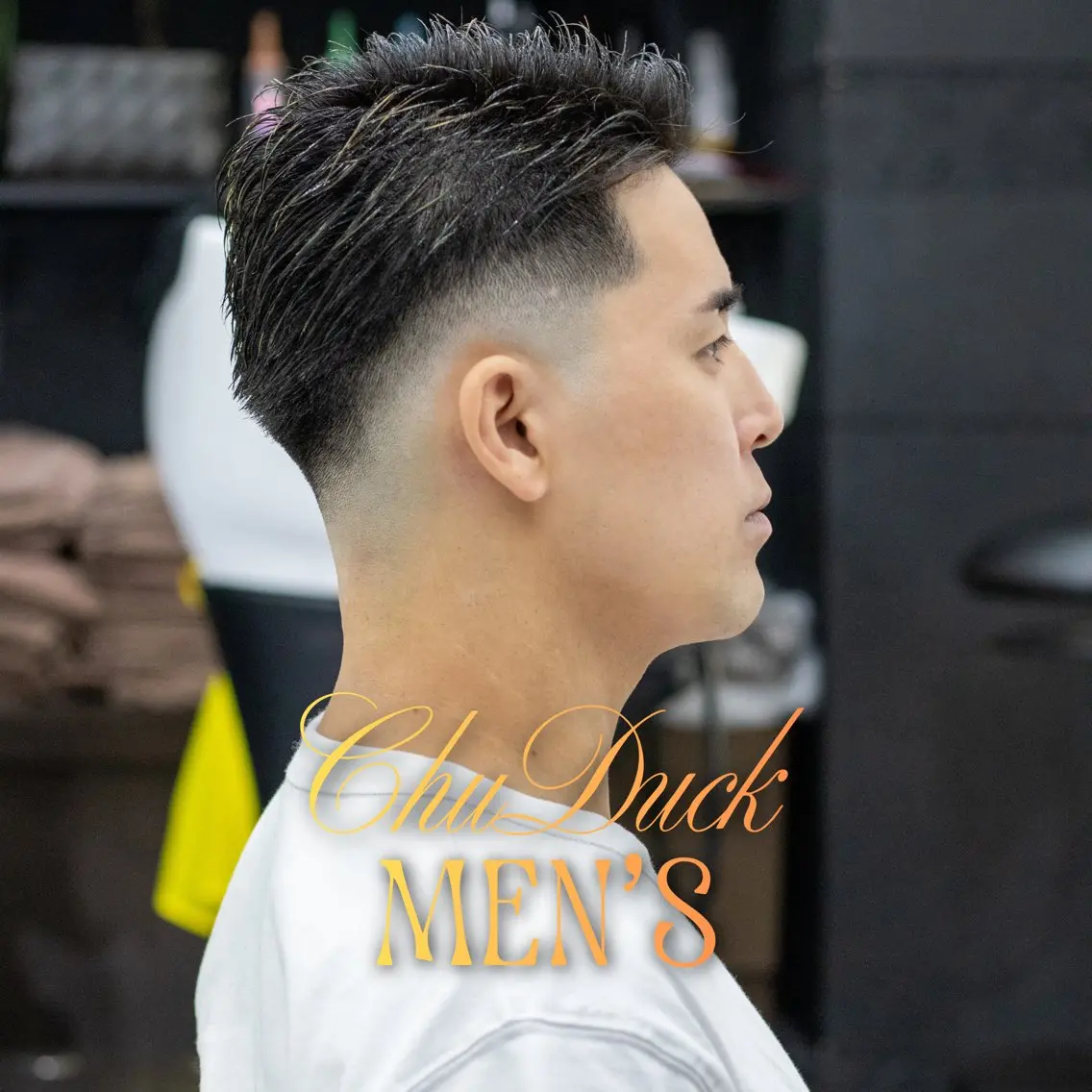 ショート メンズ フェードカット カット フェード×メンズ カット|SHOTAのヘアスタイル