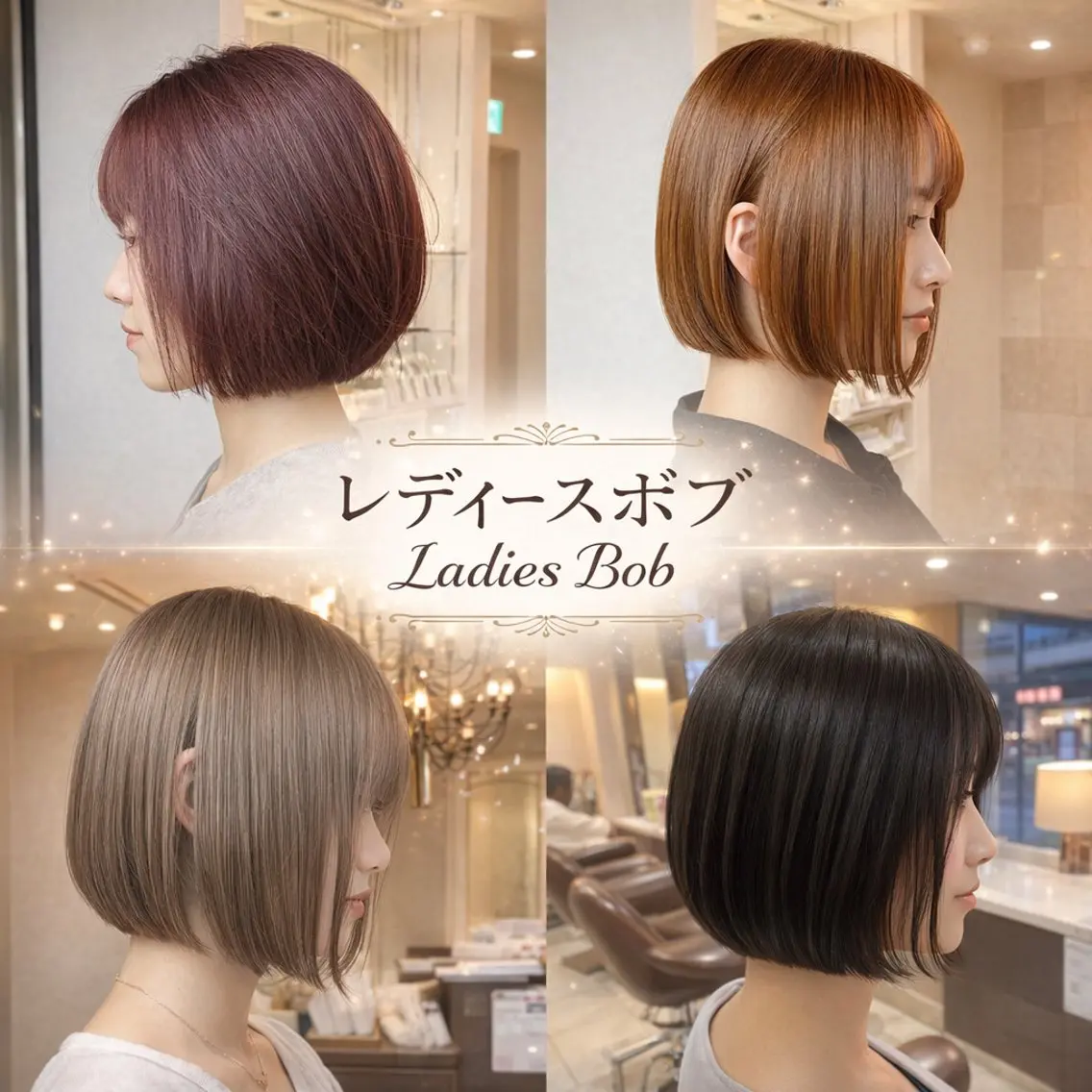 ✂️✨カットメニュー💇♀️レディースボブ💕🎀の写真