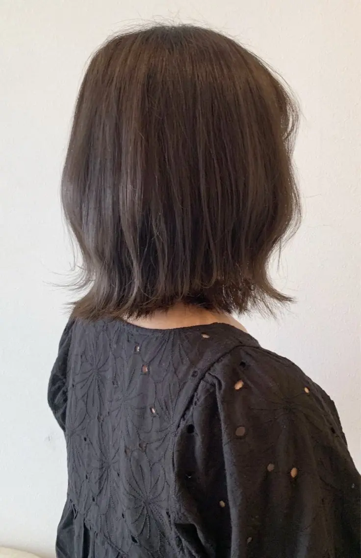 ショート ボブレイヤー ボブ レイヤーカット 政木 紳吾のヘアスタイル