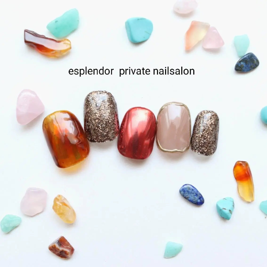 ネイル esplendor  小野寺のネイルデザイン