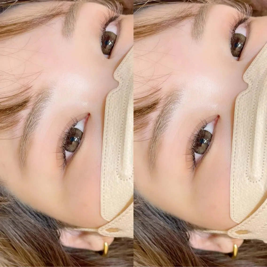 マツエク・マツパ カラーマツエク フラットラッシュ KITAZUMI MAYUのマツエク・マツパデザイン