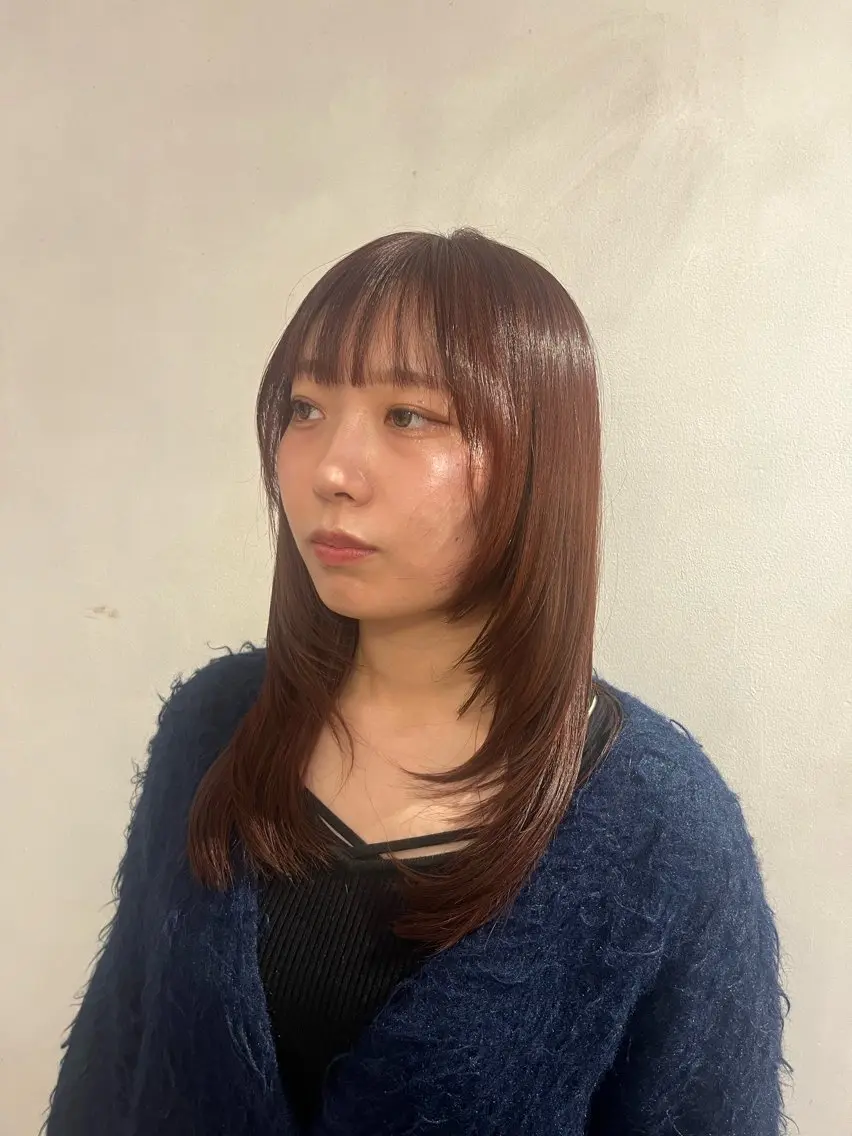 ロング カット トリートメント ヘッドスパ 新宿/韓国ヘア 艶カラー SAYAのヘアスタイル