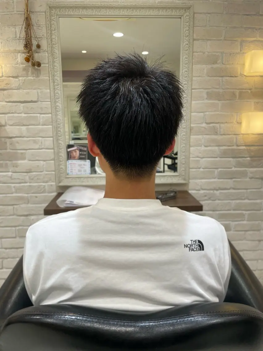 メンズ 🩵RIKO🩵 透明感カラー🫧のヘアスタイル