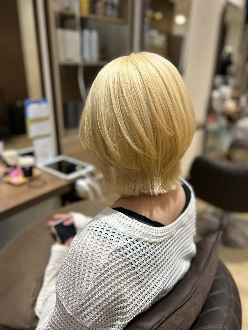 カラー ブロンド ❤️🔥 RENA❤️🔥のヘアスタイル