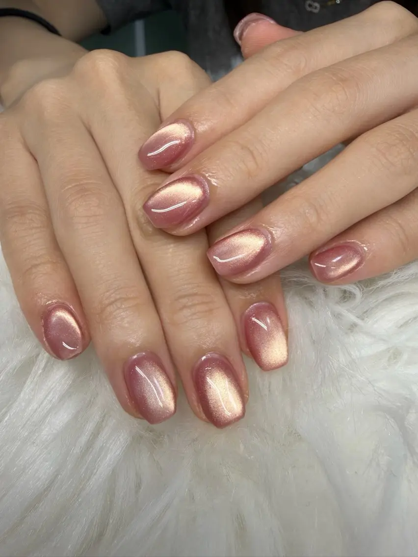 ネイル アートネイル オーロラネイル チークネイル 長さ出し フットネイル ハンドネイル Chan nailsのネイルデザイン