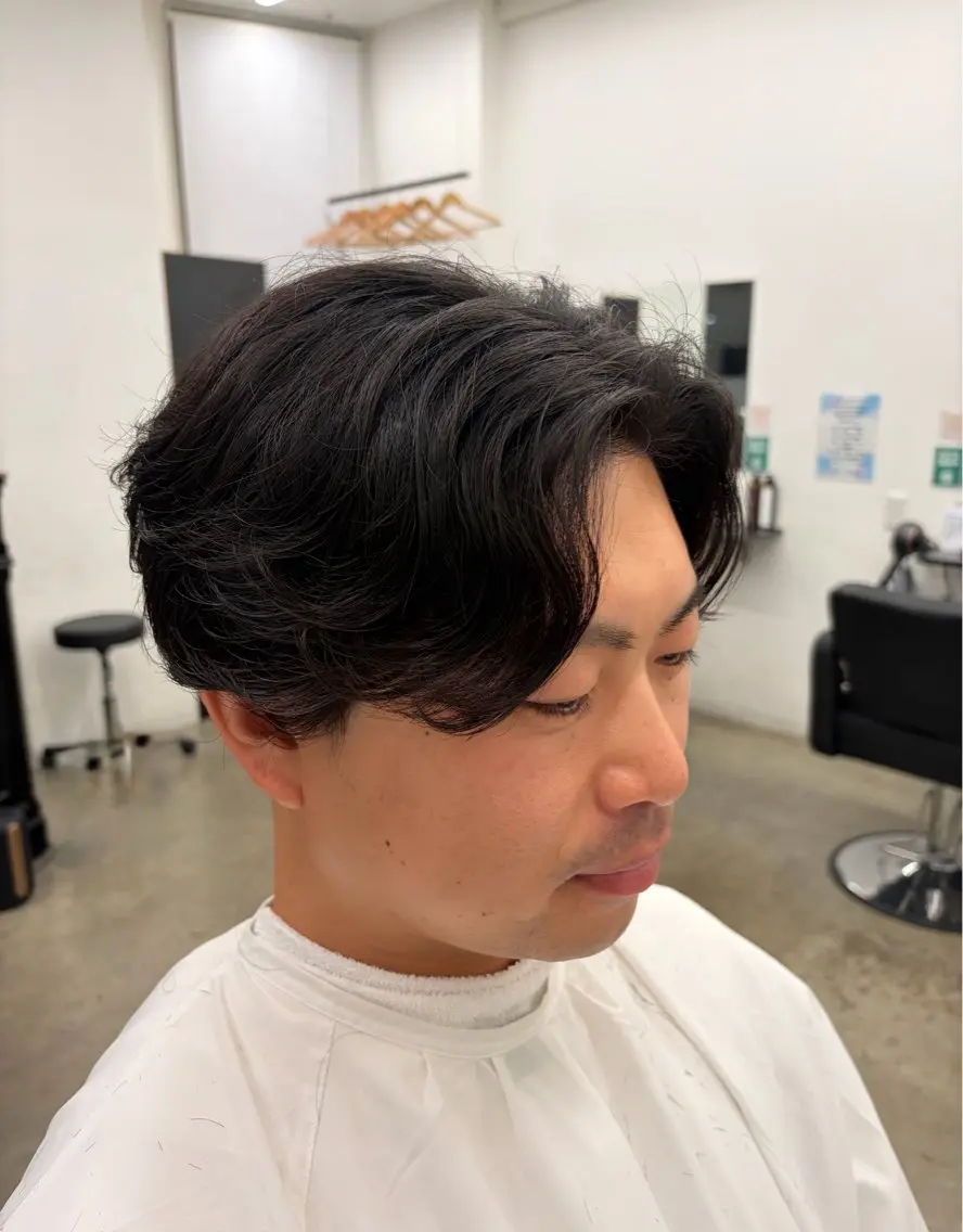 ショート パーマ メンズ メンズ特化🇰🇷 スズキシュンタのヘアスタイル
