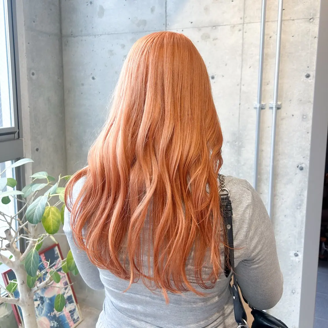 ロング カラー ヘアカラー トリートメント 🤡暖色レイヤー 🤡みさきのヘアスタイル