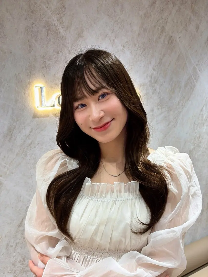 セミロング カラー くびれヘア レイヤーカット カット ヘアカラー トリートメント 顔周りレイヤーカット /髪質改善/ゆう🤍のヘアスタイル