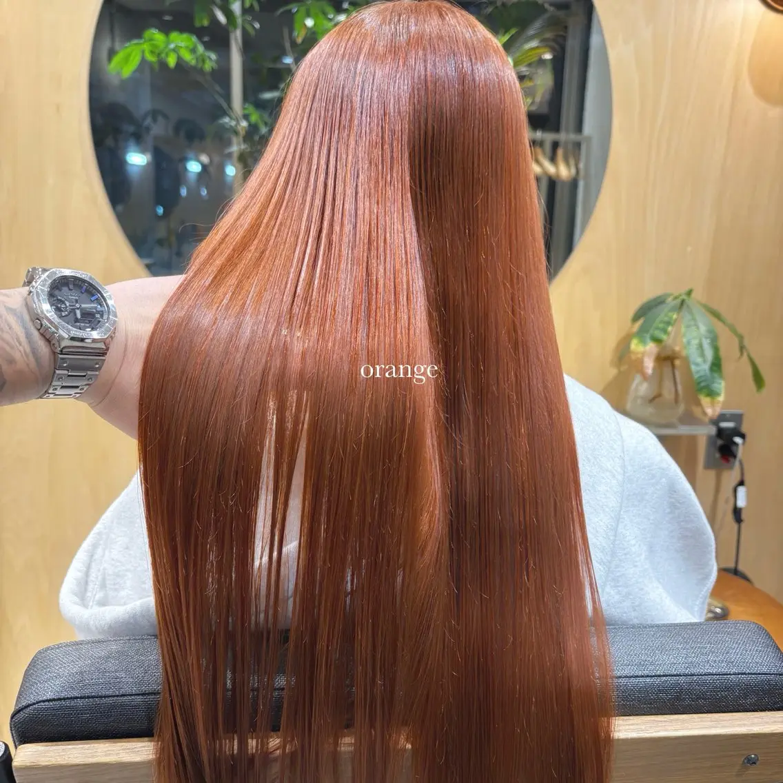 ロング カラー ヘアカラー トリートメント 🌈艶ハイトーン🌈 心を込めます🤝涼介のヘアスタイル