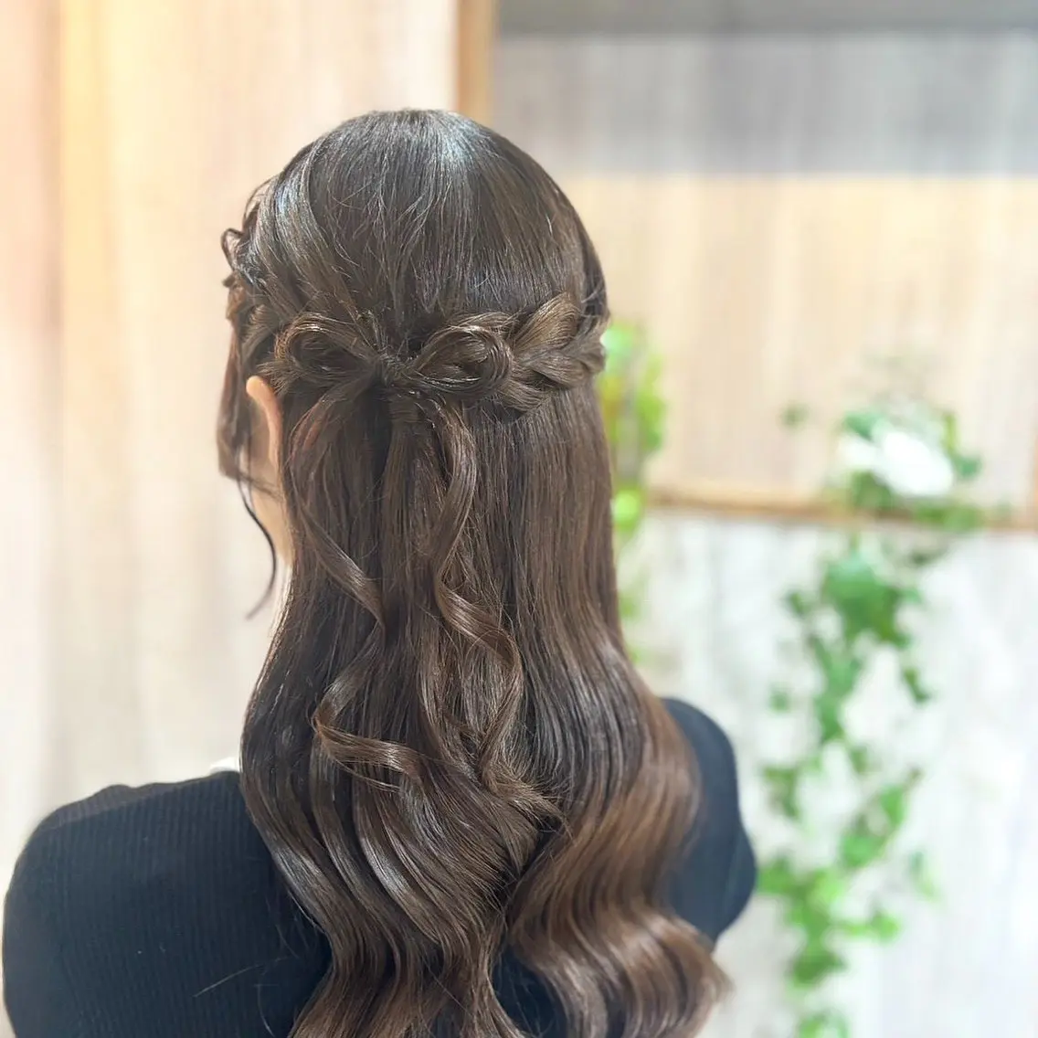 ロング ヘアアレンジ ハーフアップ ヘアセット 垢抜けメイク✖️盛れ るヘア/SAORIのヘアスタイル