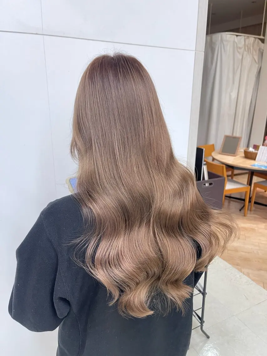 ロング カラー ブラウンカラー 透明感カラー WILL 藤原 佳奈 /髪質改善/美髪矯正のヘアスタイル