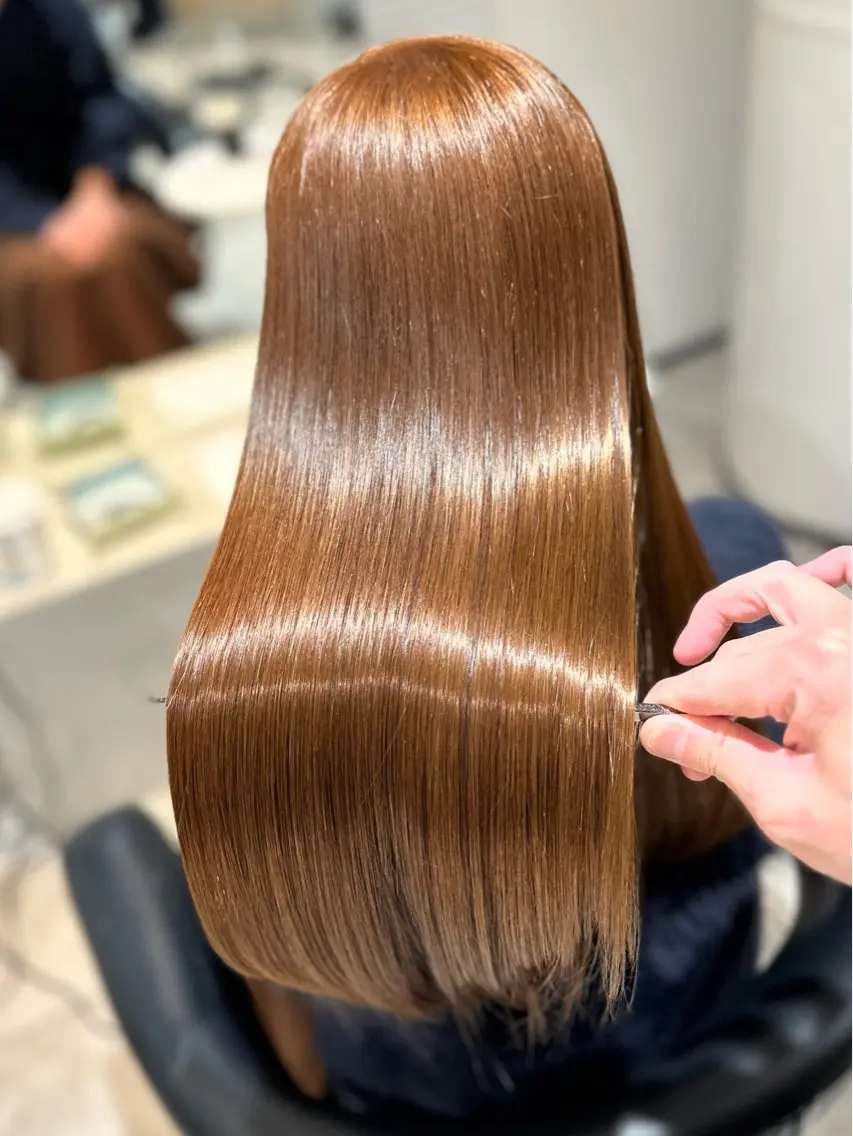 ロング パーマ カット 縮毛矯正 トリートメント 美髪矯正🫧艶髪特化 🫧関口太郎のヘアスタイル