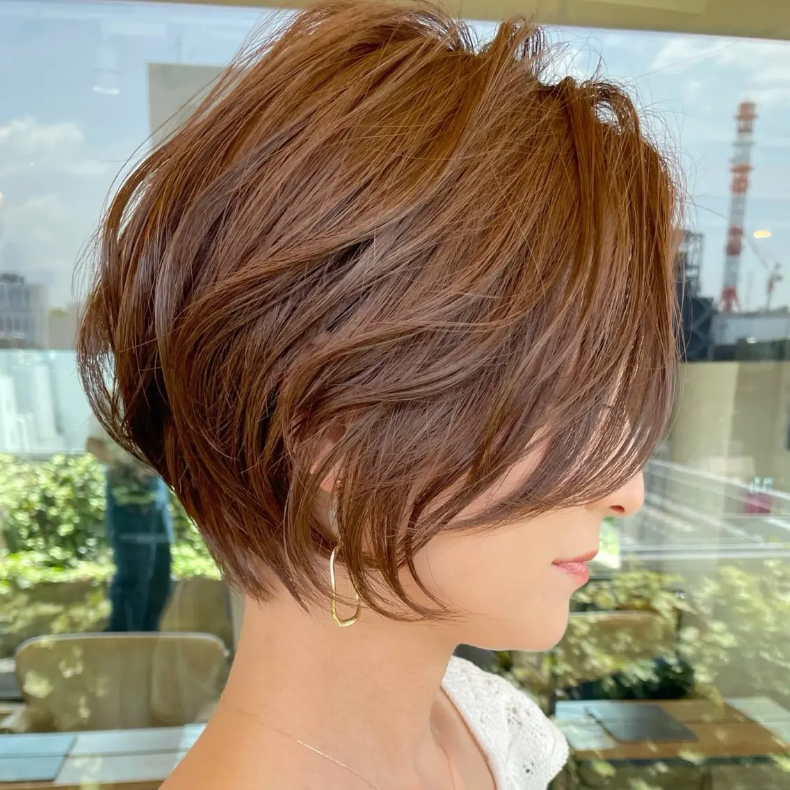 ショート ショートヘア ✨大人ショート専門 カットモデル/銀座のヘアスタイル