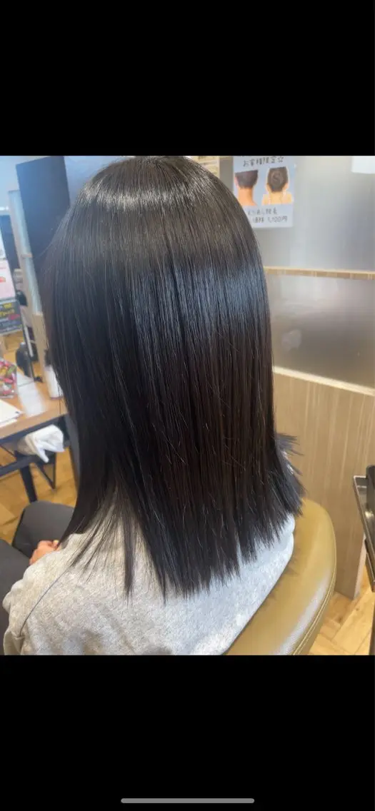 髪質改善ストレート（メンズも可能です）の写真