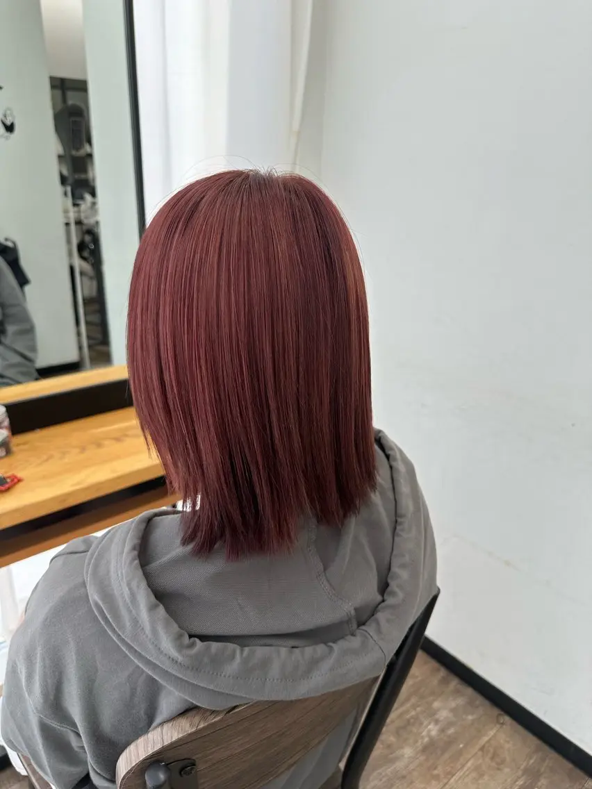 ミディアム カラー ヘアカラー 💖Jurer Shina💖のヘアスタイル