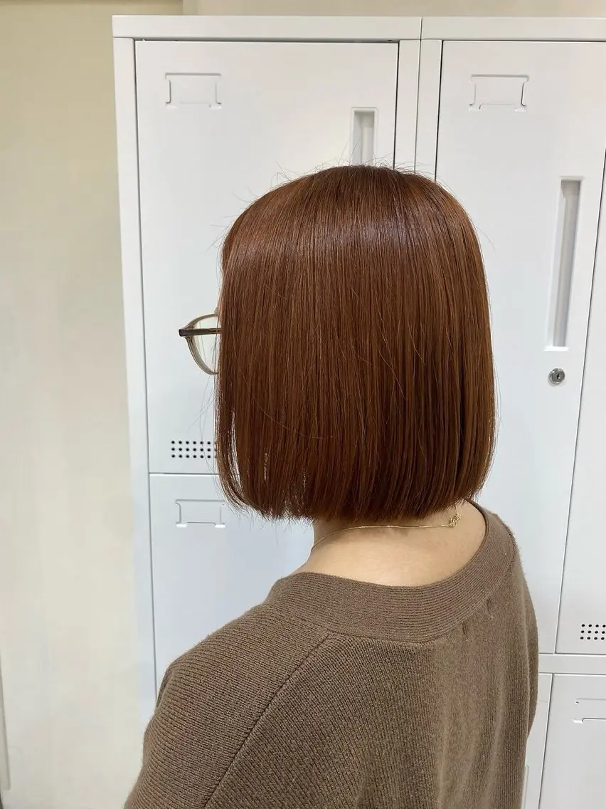 【学割U24🌸春の垢抜け宣言🌸黒髪卒業式】カット+ブリーチなしダブルカラー+トリートメント¥25850→の写真