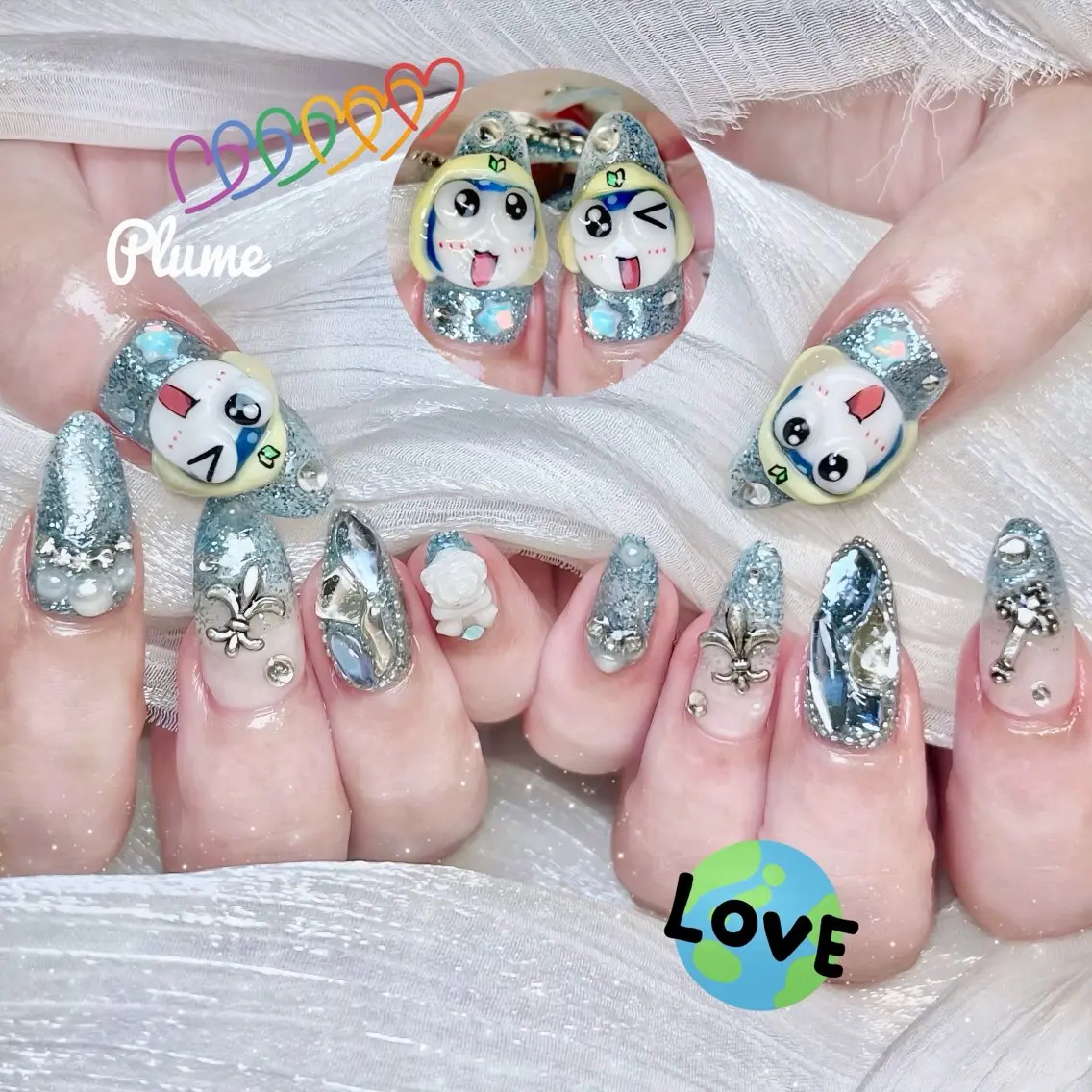 ネイル ハンドネイル plume nail ☆韓国ネイルのネイルデザイン