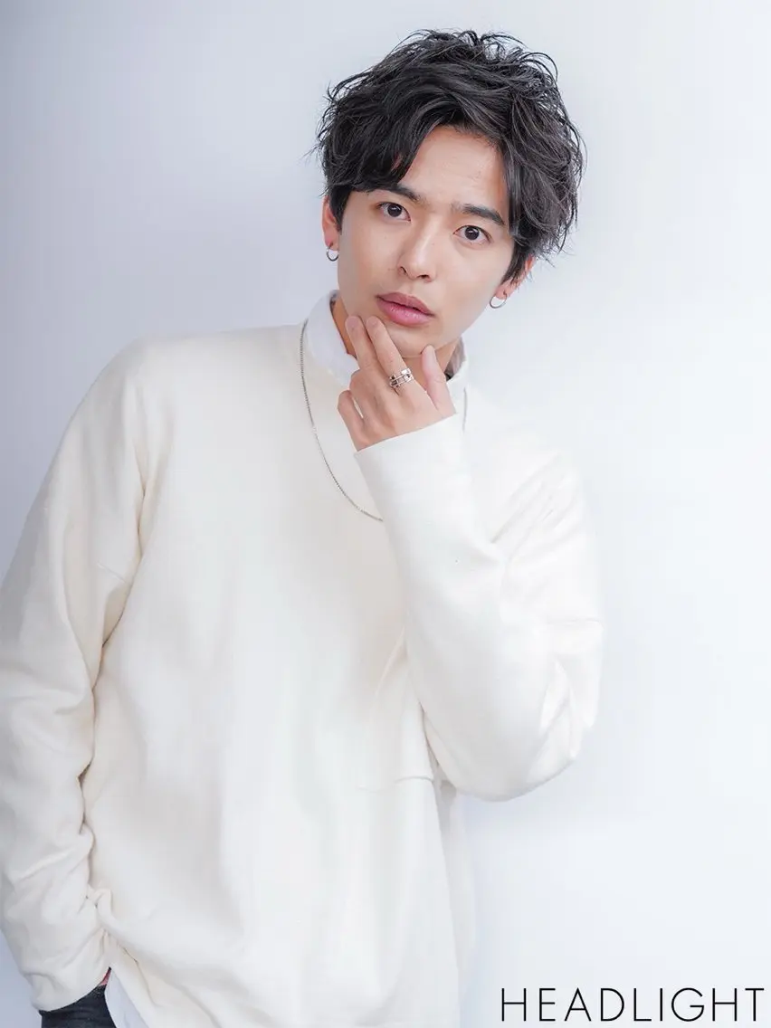 メンズ 金子 千登のヘアスタイル