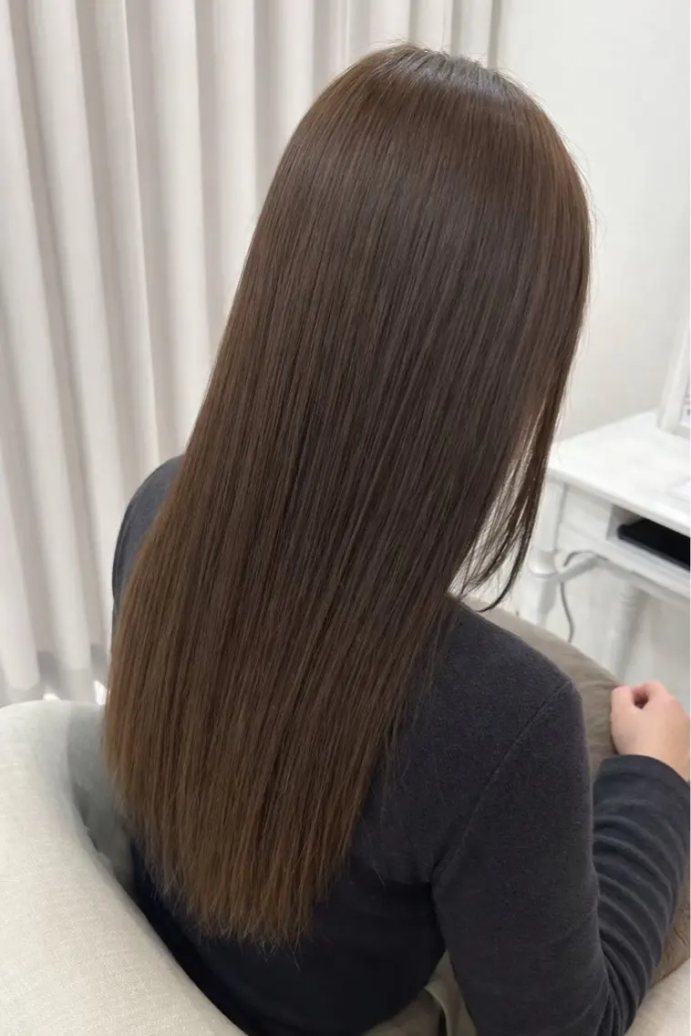 【3人限定】美髪縮毛矯正+保湿トリートメントの写真