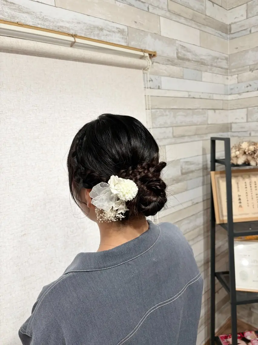 ヘアアレンジ ヘアセット hair salon【クラン】のヘアスタイル