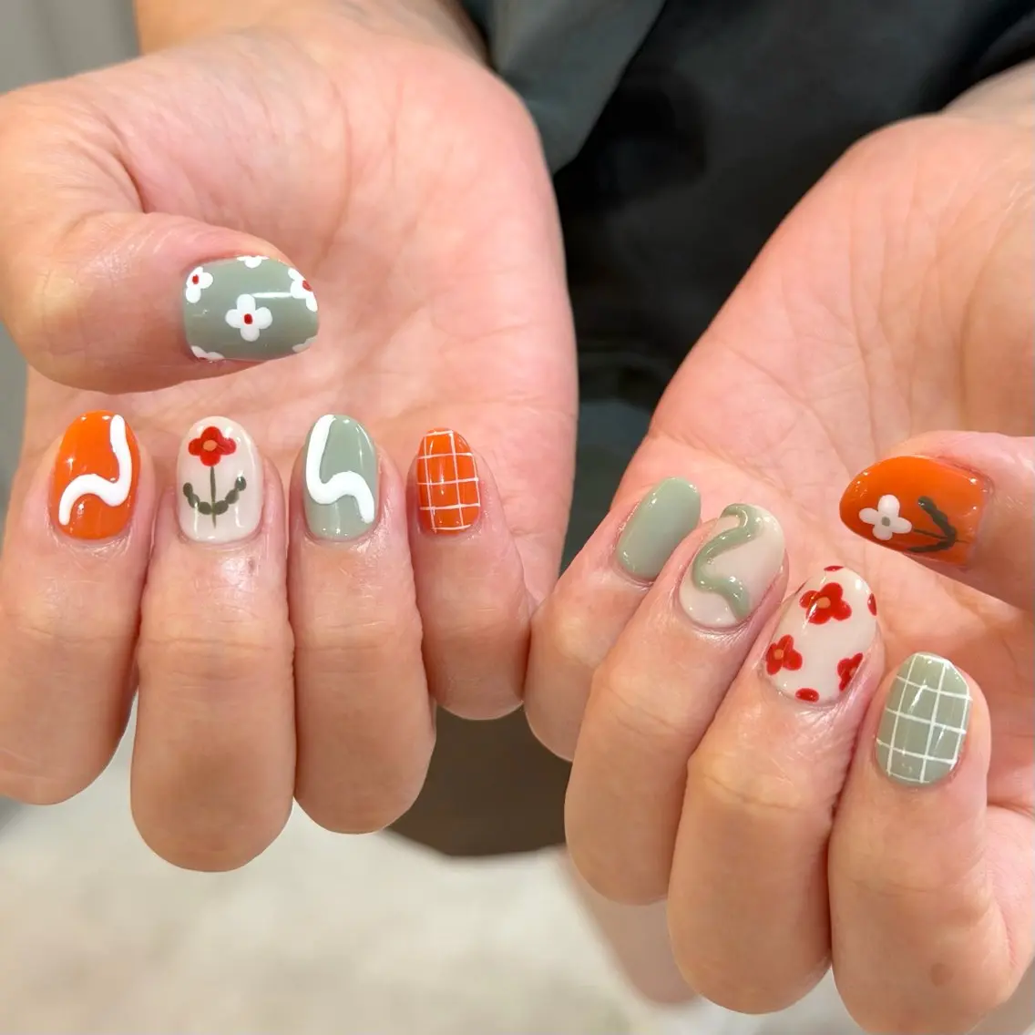 ネイル ハンドネイル 8月分受付中 ♡narumiのネイルデザイン
