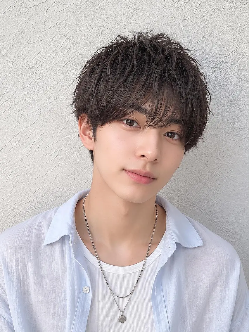 🌟土日限定🌟【メンズカット】＋【カラー】＋【ケアトリートメント】🧡の写真