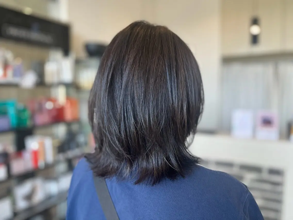 ミディアム アトリエファゴ Noaのヘアスタイル